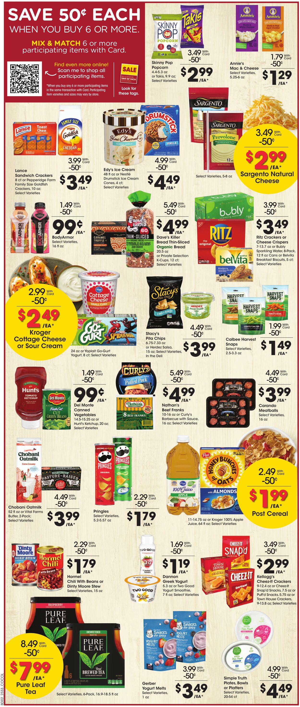 Catalogue Kroger from 09/13/2023