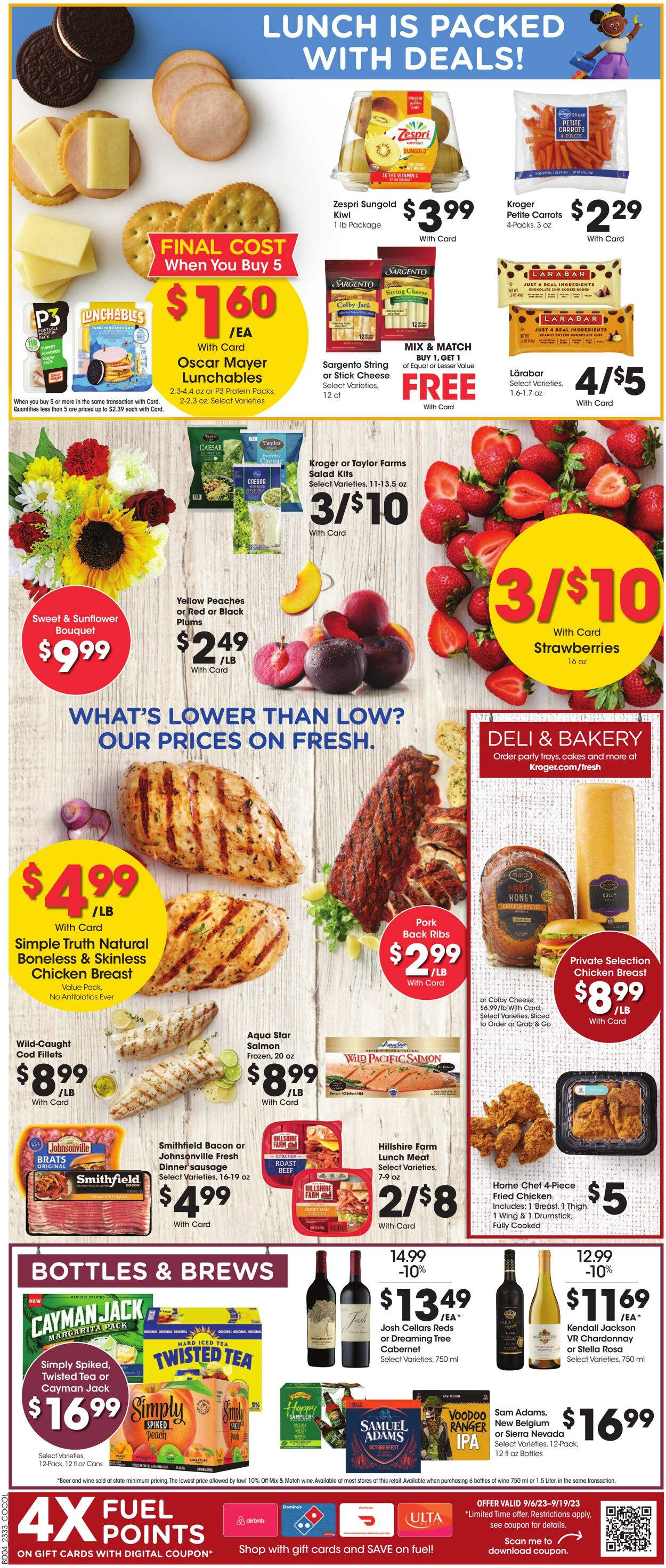 Catalogue Kroger from 09/13/2023