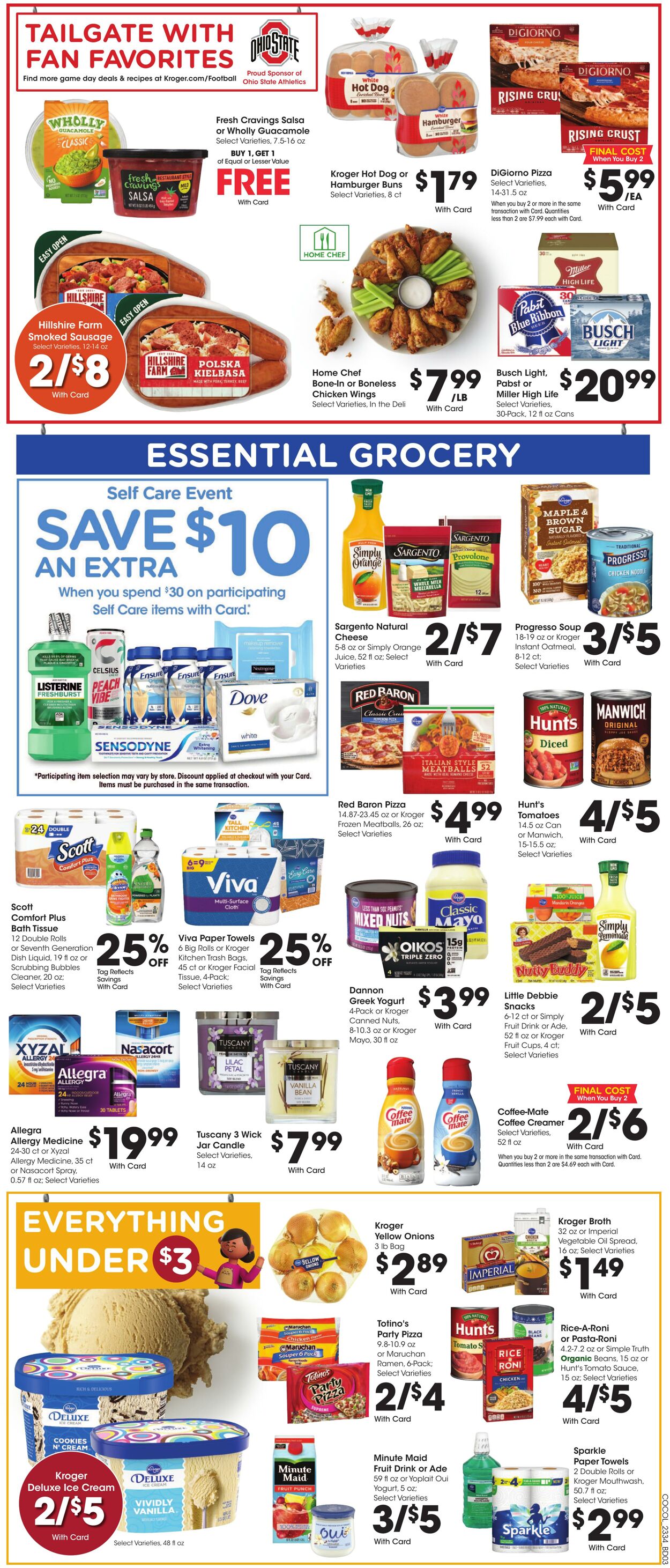 Catalogue Kroger from 09/20/2023