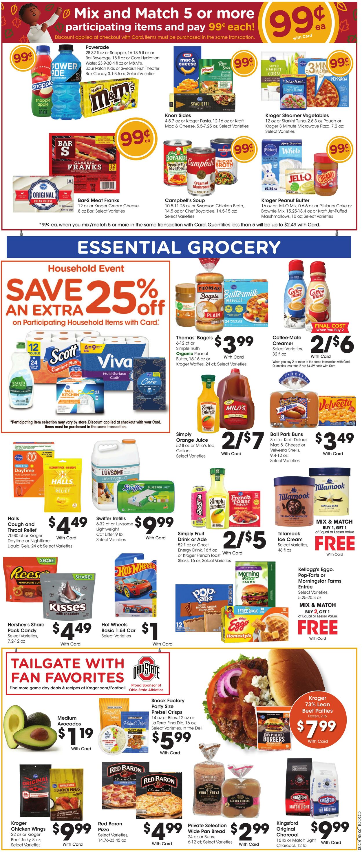 Catalogue Kroger from 09/27/2023