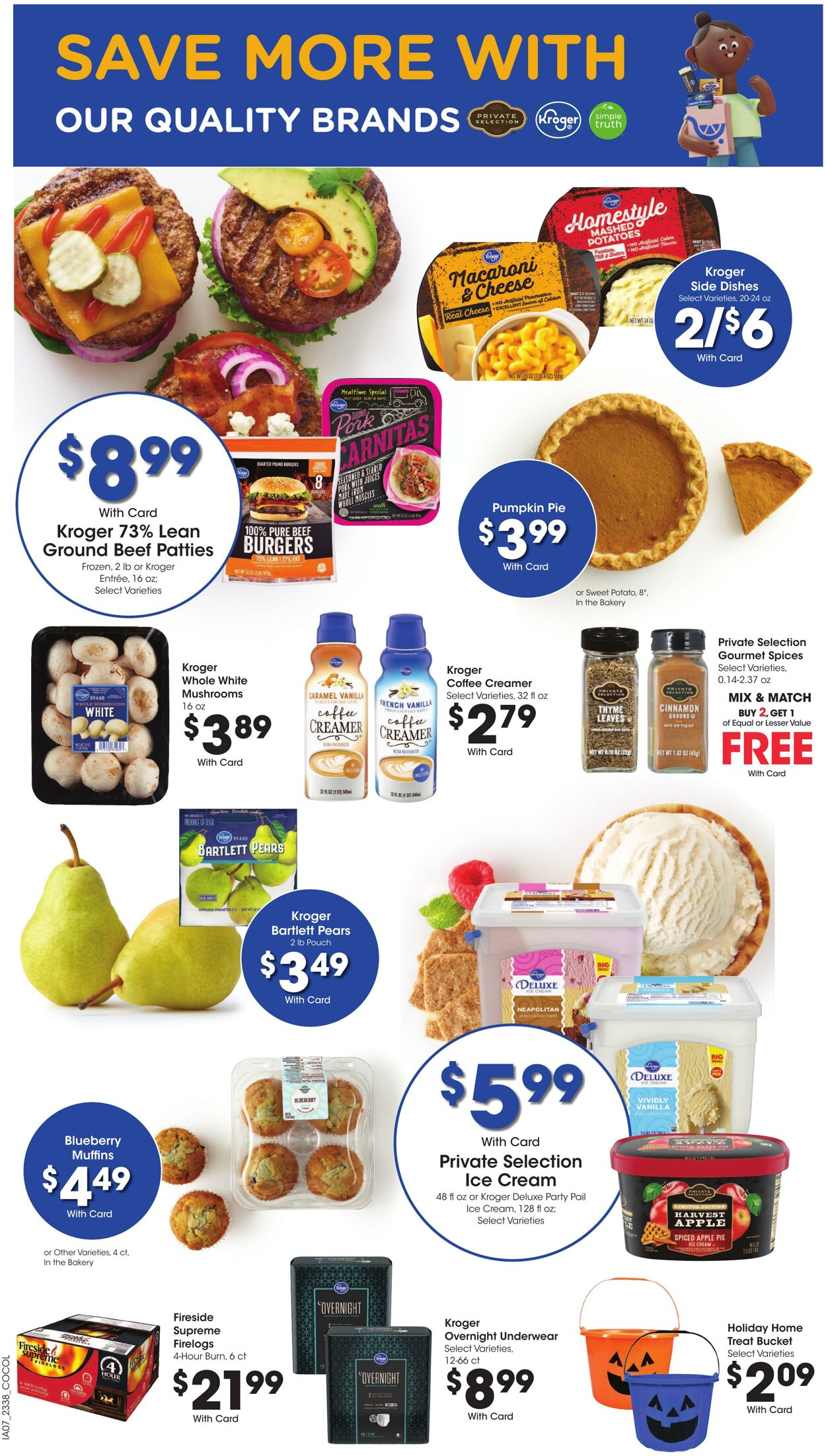 Catalogue Kroger from 10/18/2023