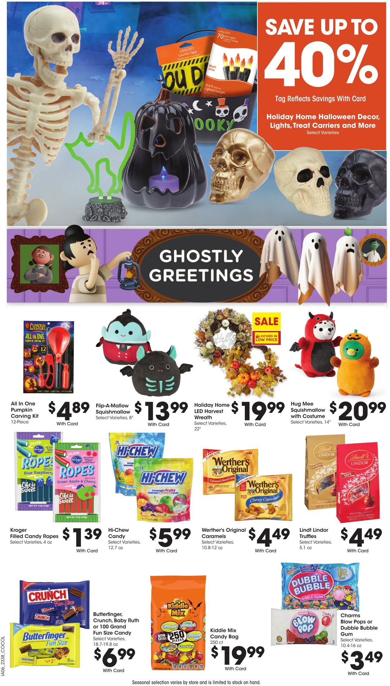 Catalogue Kroger from 10/18/2023