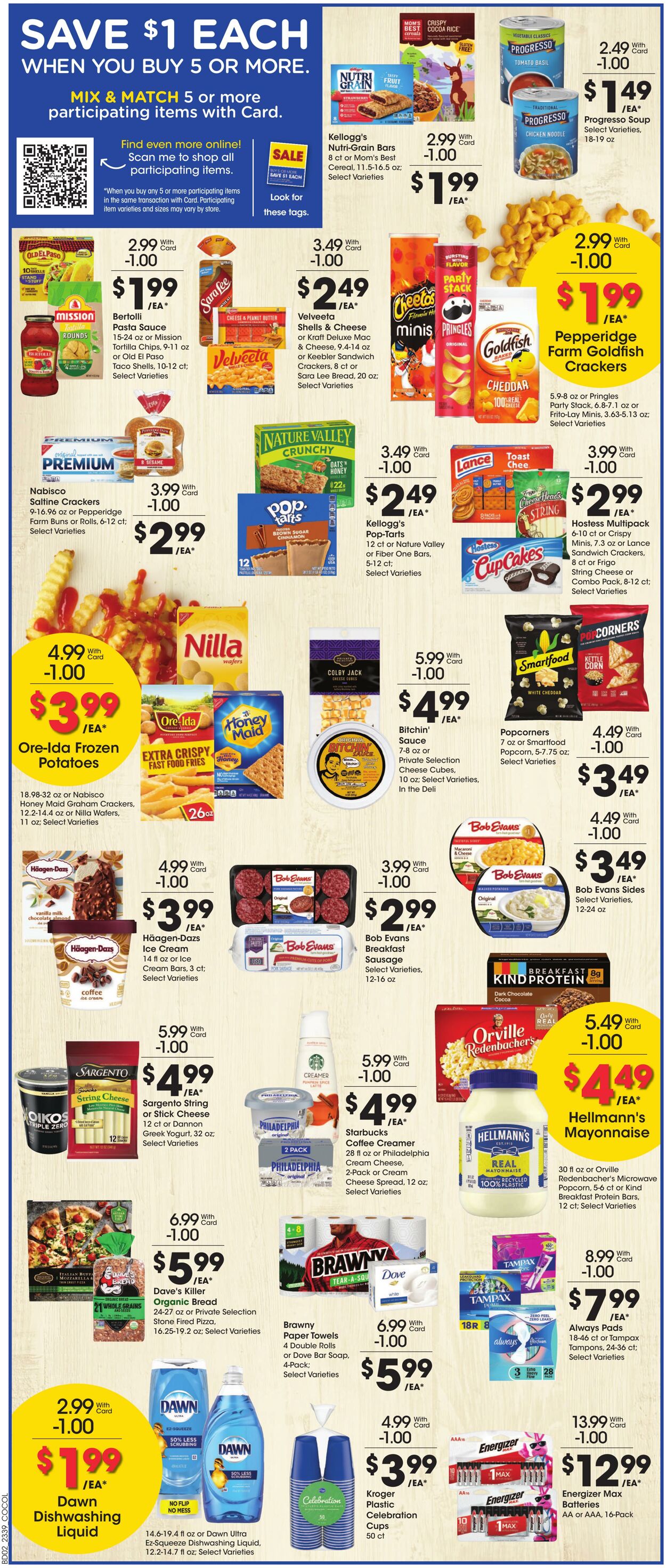 Catalogue Kroger from 10/25/2023