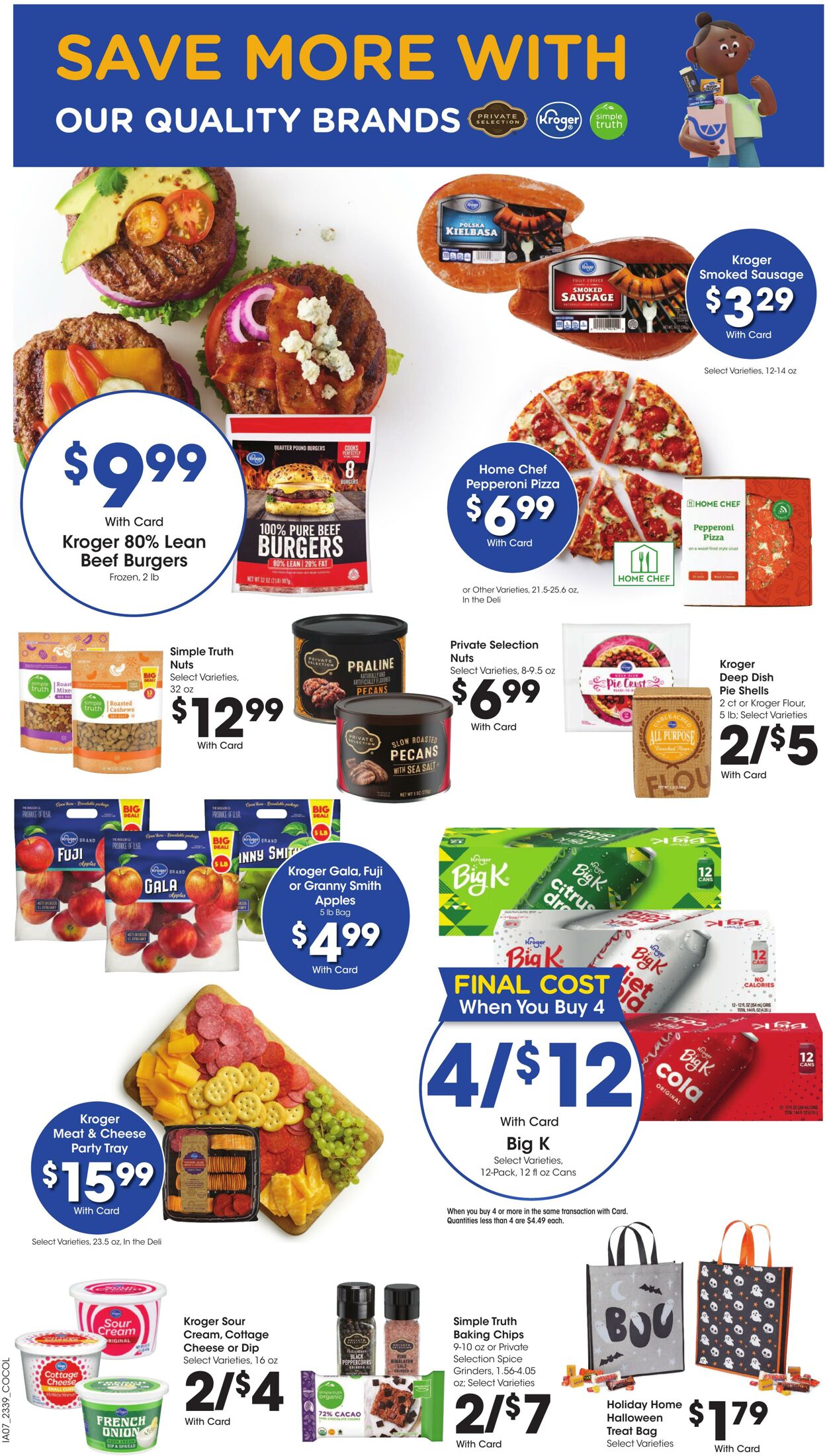 Catalogue Kroger from 10/25/2023