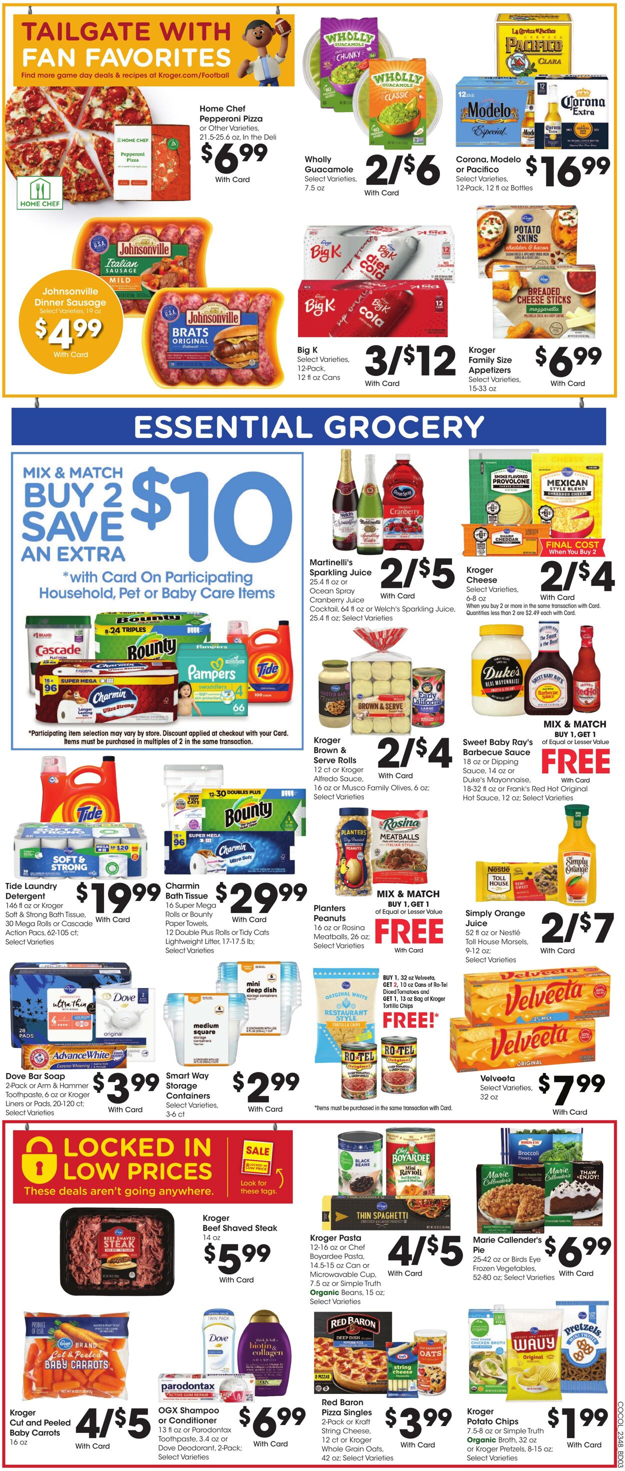 Catalogue Kroger from 12/27/2023