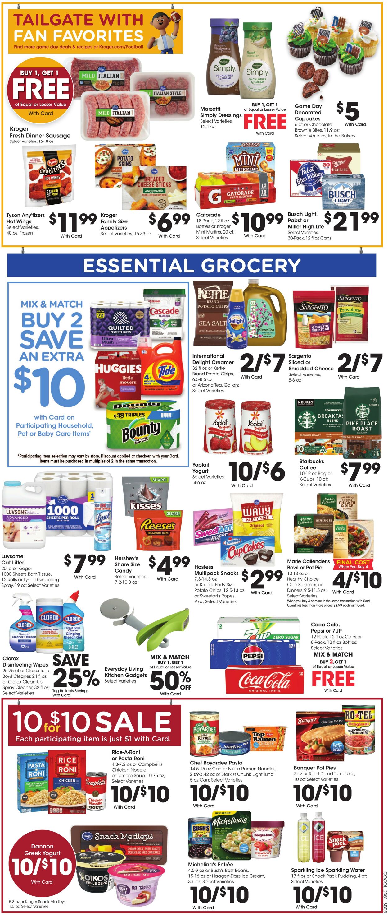 Catalogue Kroger from 01/17/2024