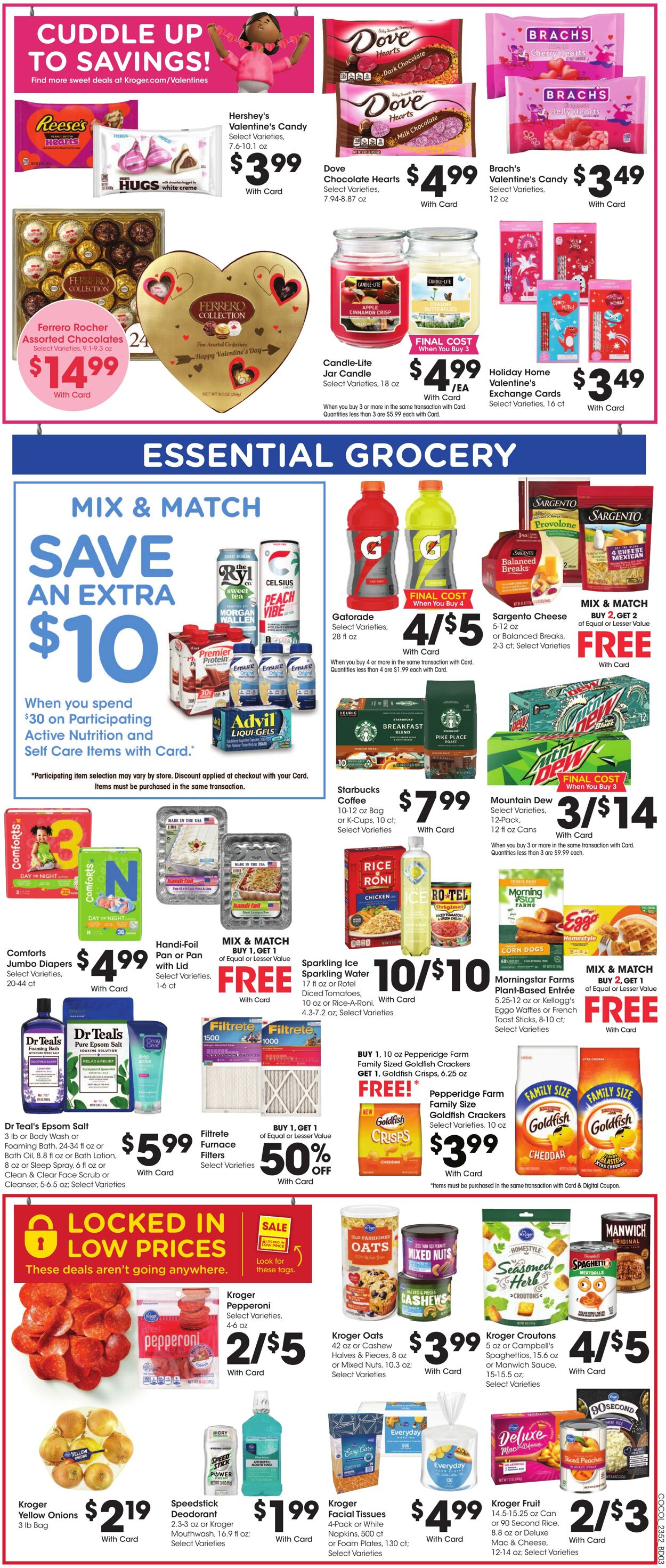 Catalogue Kroger from 01/24/2024