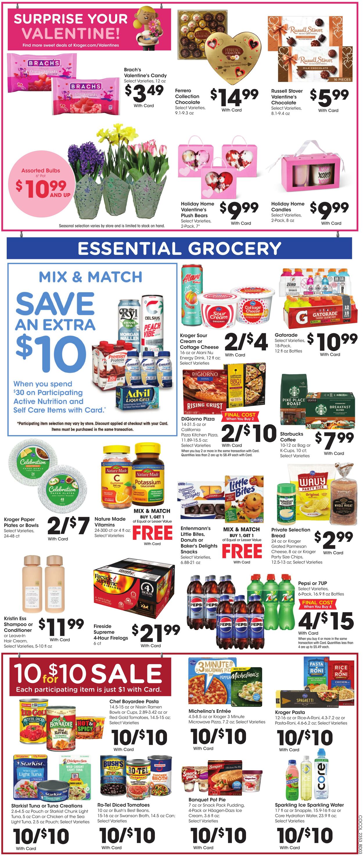 Catalogue Kroger from 01/31/2024