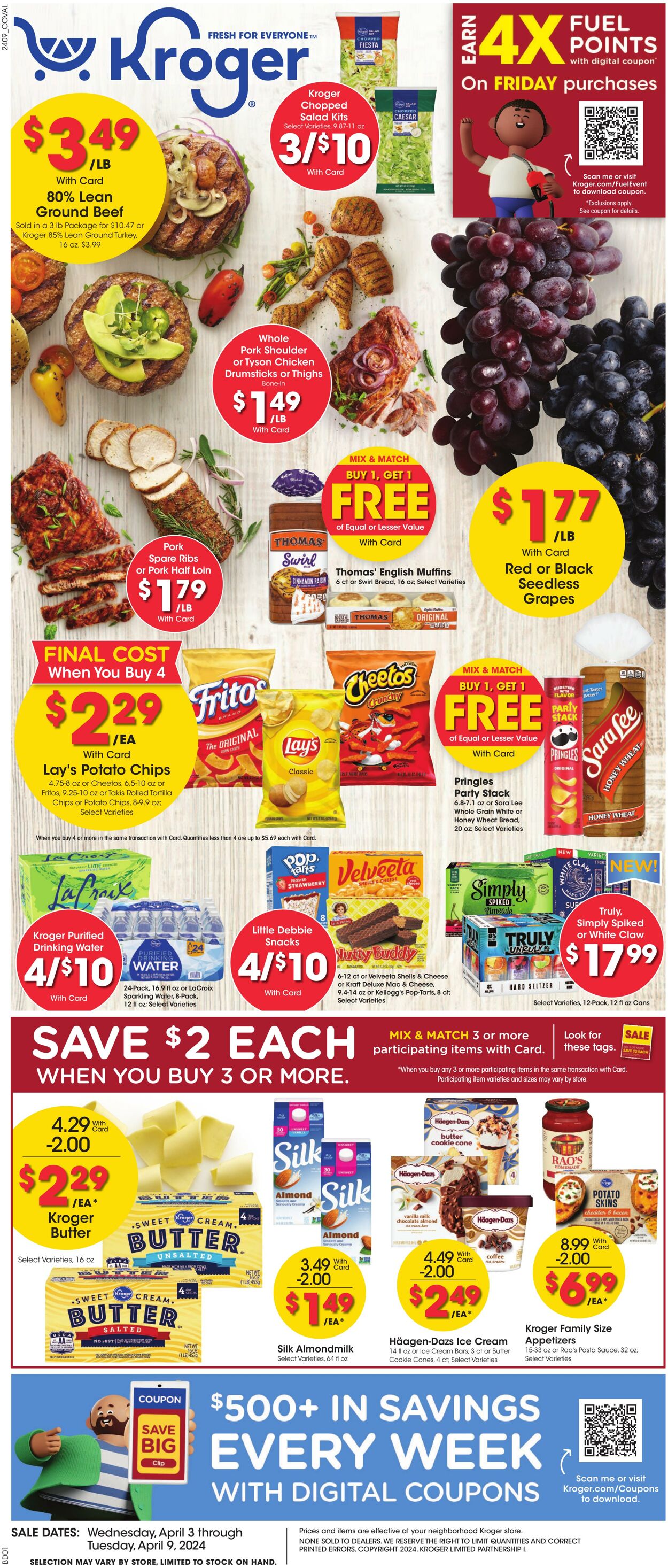 Catalogue Kroger from 04/03/2024