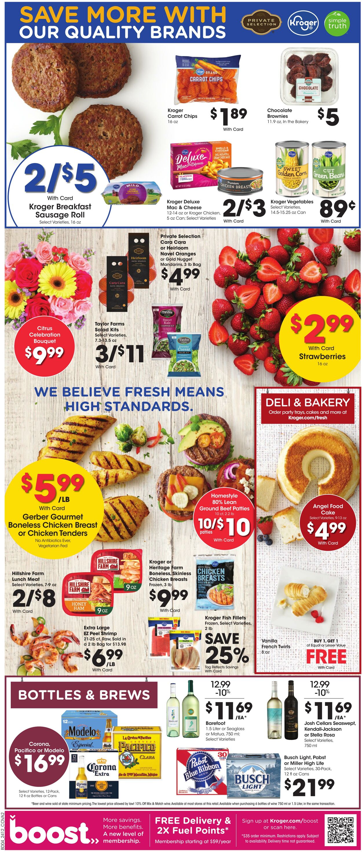 Catalogue Kroger from 04/24/2024