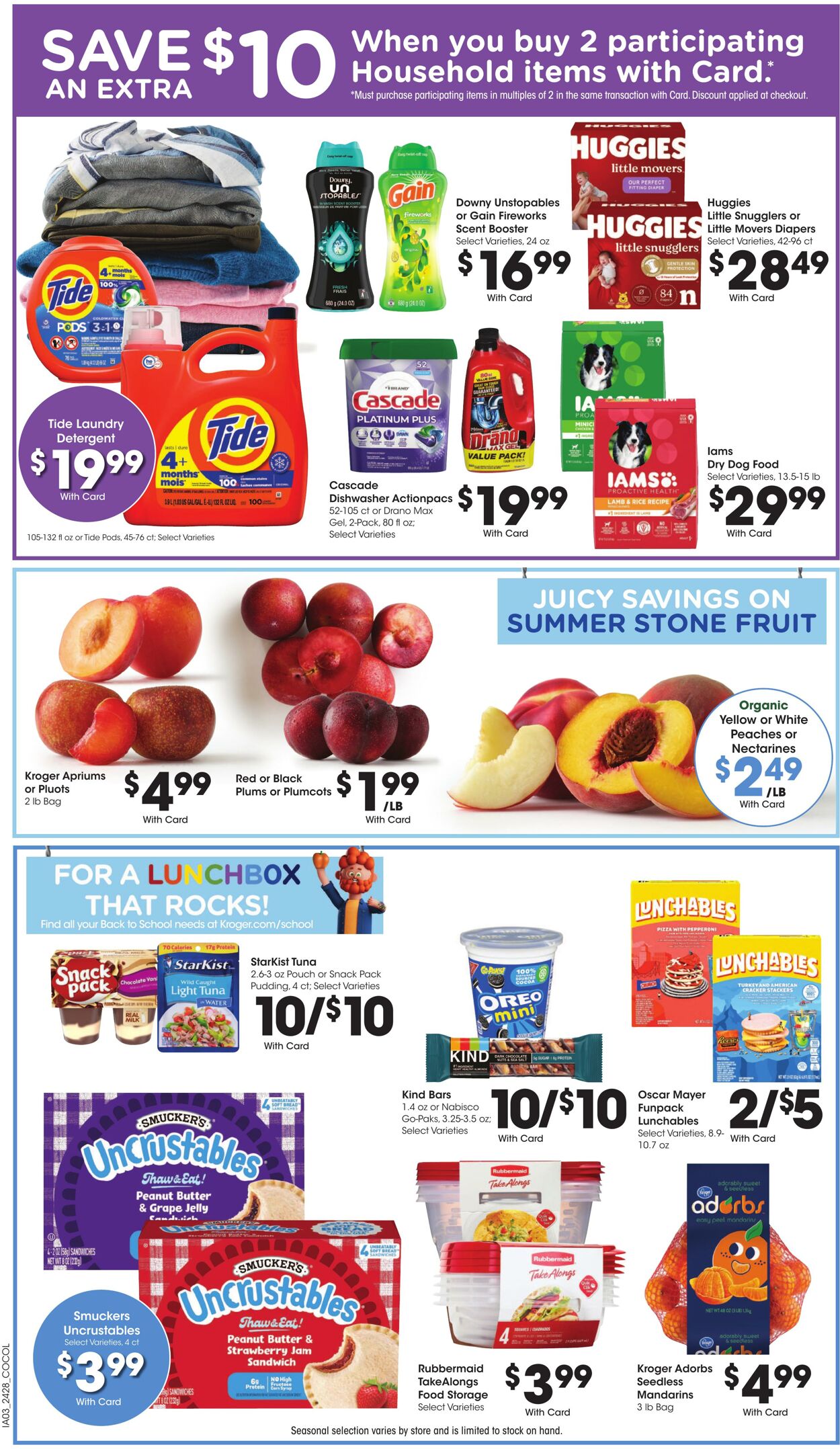 Catalogue Kroger from 08/14/2024