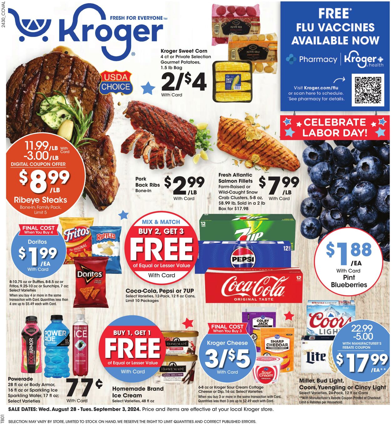 Catalogue Kroger from 08/28/2024