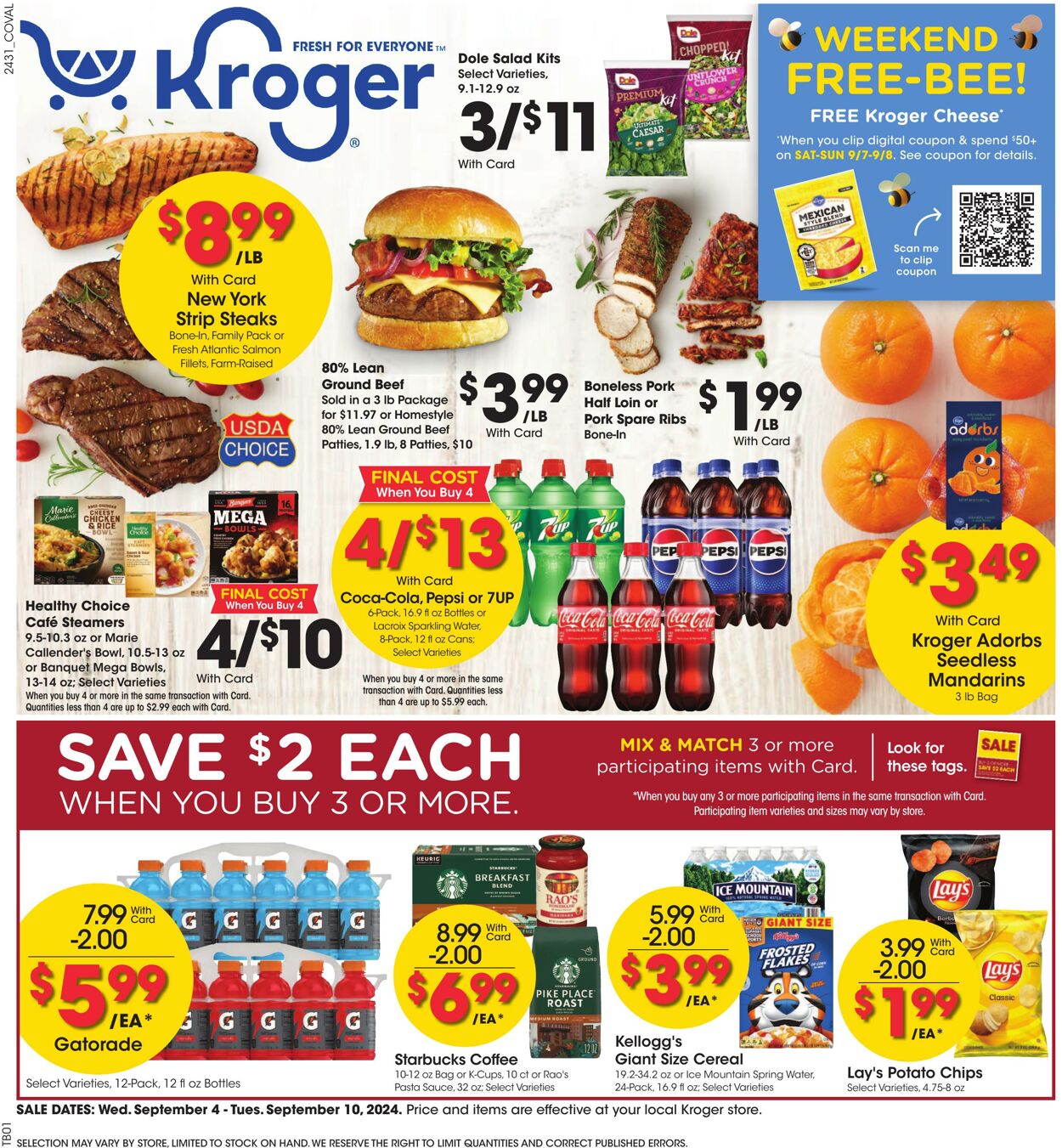 Catalogue Kroger from 09/04/2024