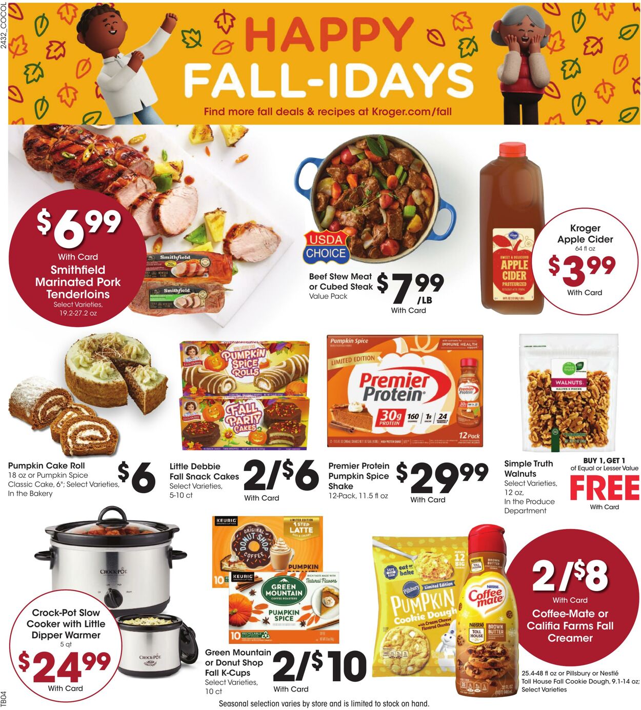 Catalogue Kroger from 09/11/2024