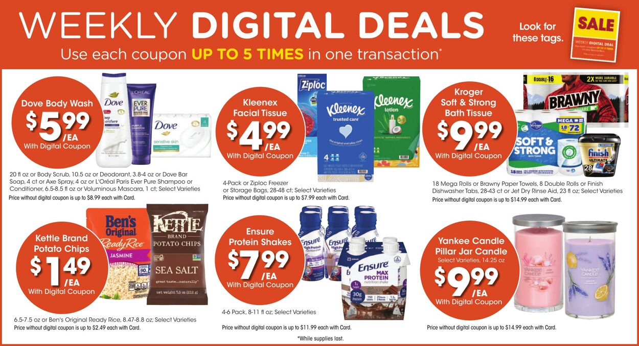 Catalogue Kroger from 09/18/2024