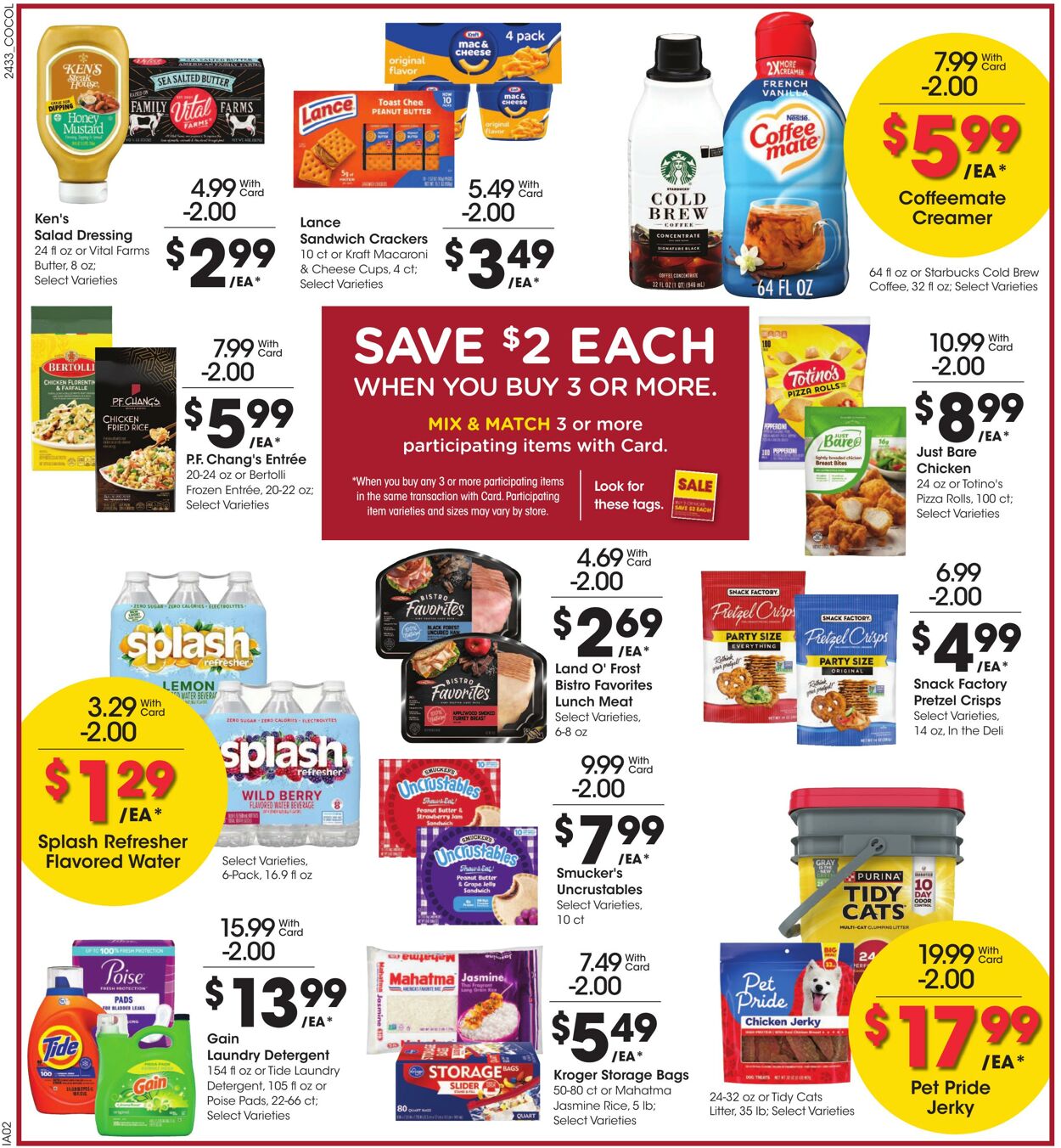 Catalogue Kroger from 09/18/2024