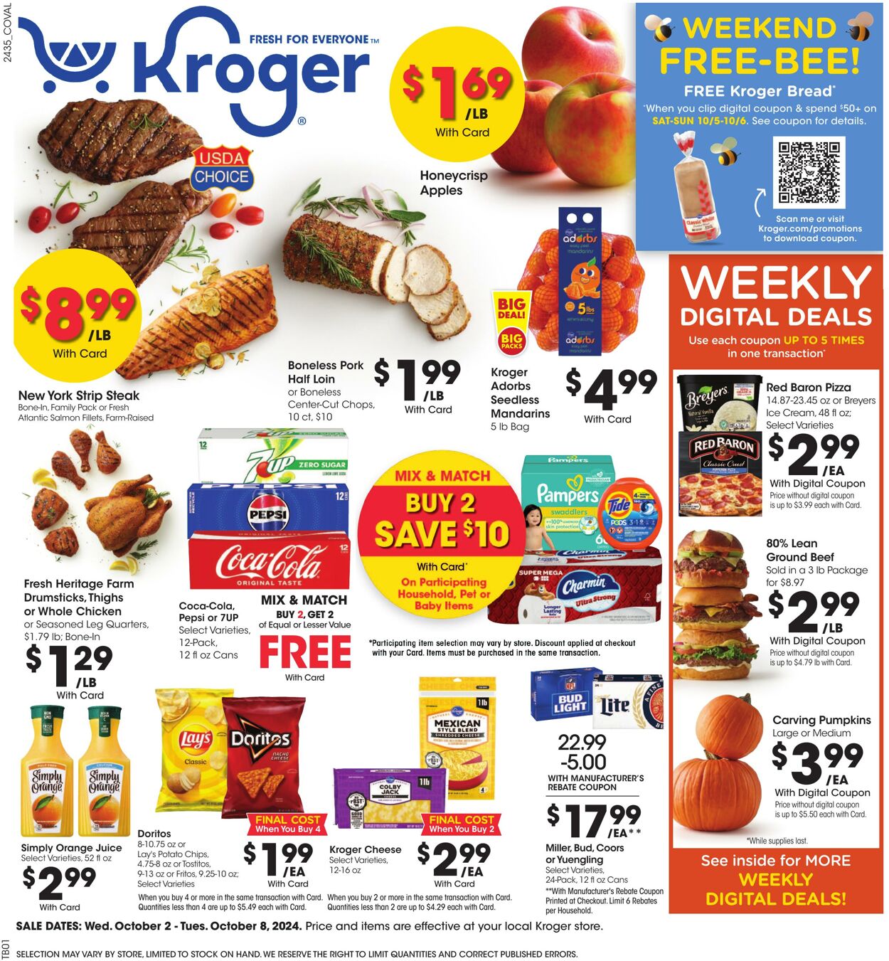 Catalogue Kroger from 10/02/2024