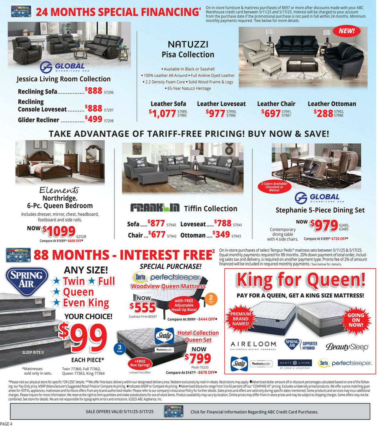 Catalogue ABC Warehouse from 05/11/2025