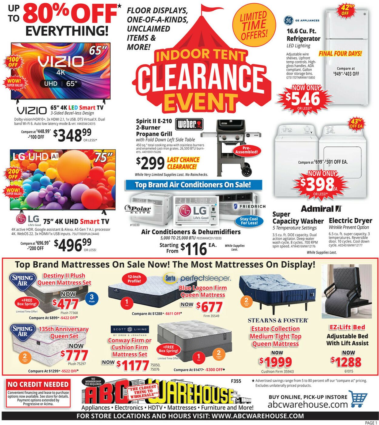 Catalogue ABC Warehouse from 06/01/2025