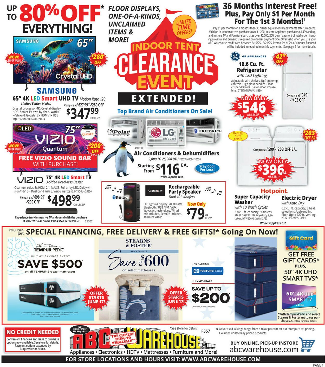 Catalogue ABC Warehouse from 06/15/2025