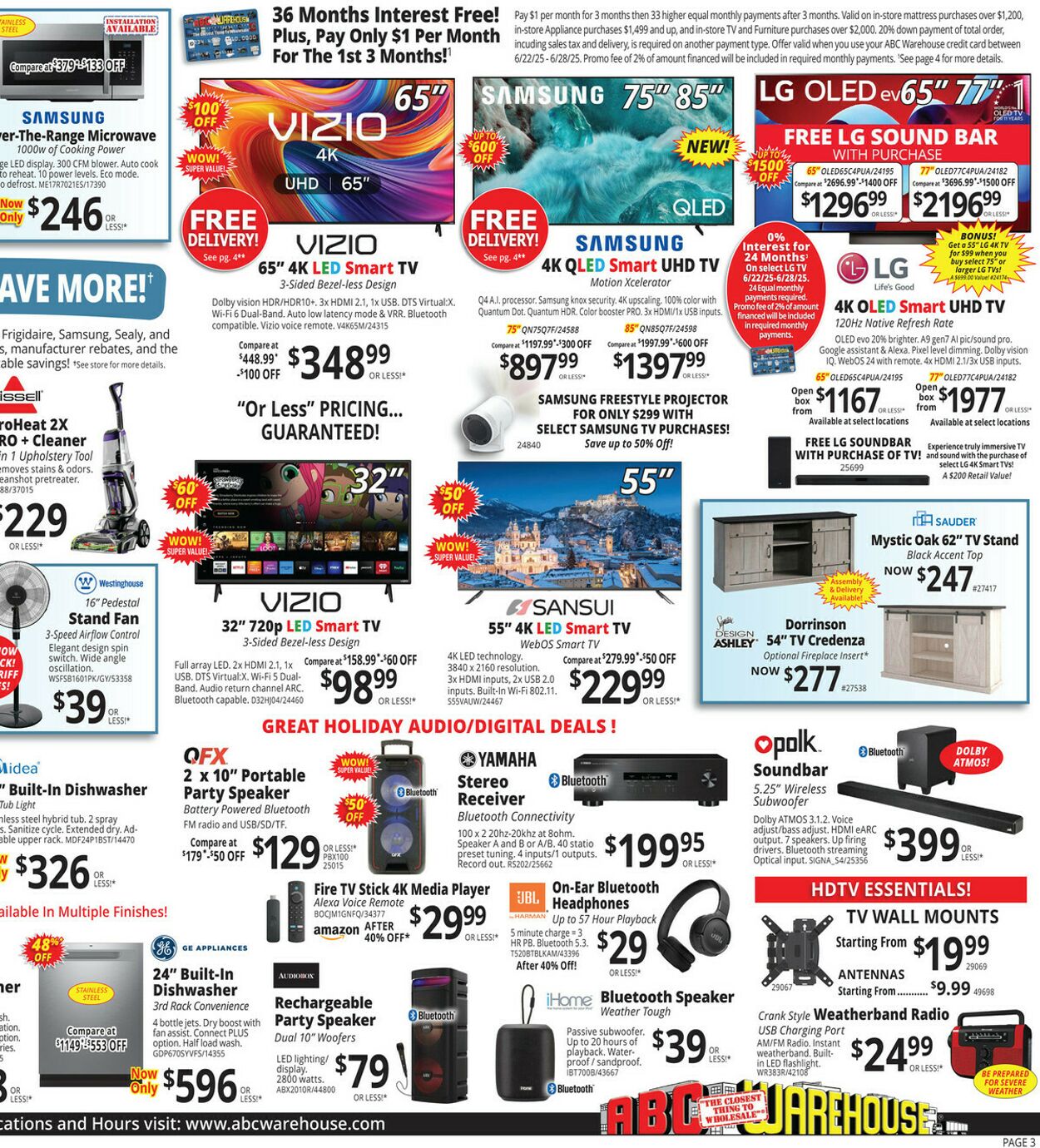 Catalogue ABC Warehouse from 06/22/2025