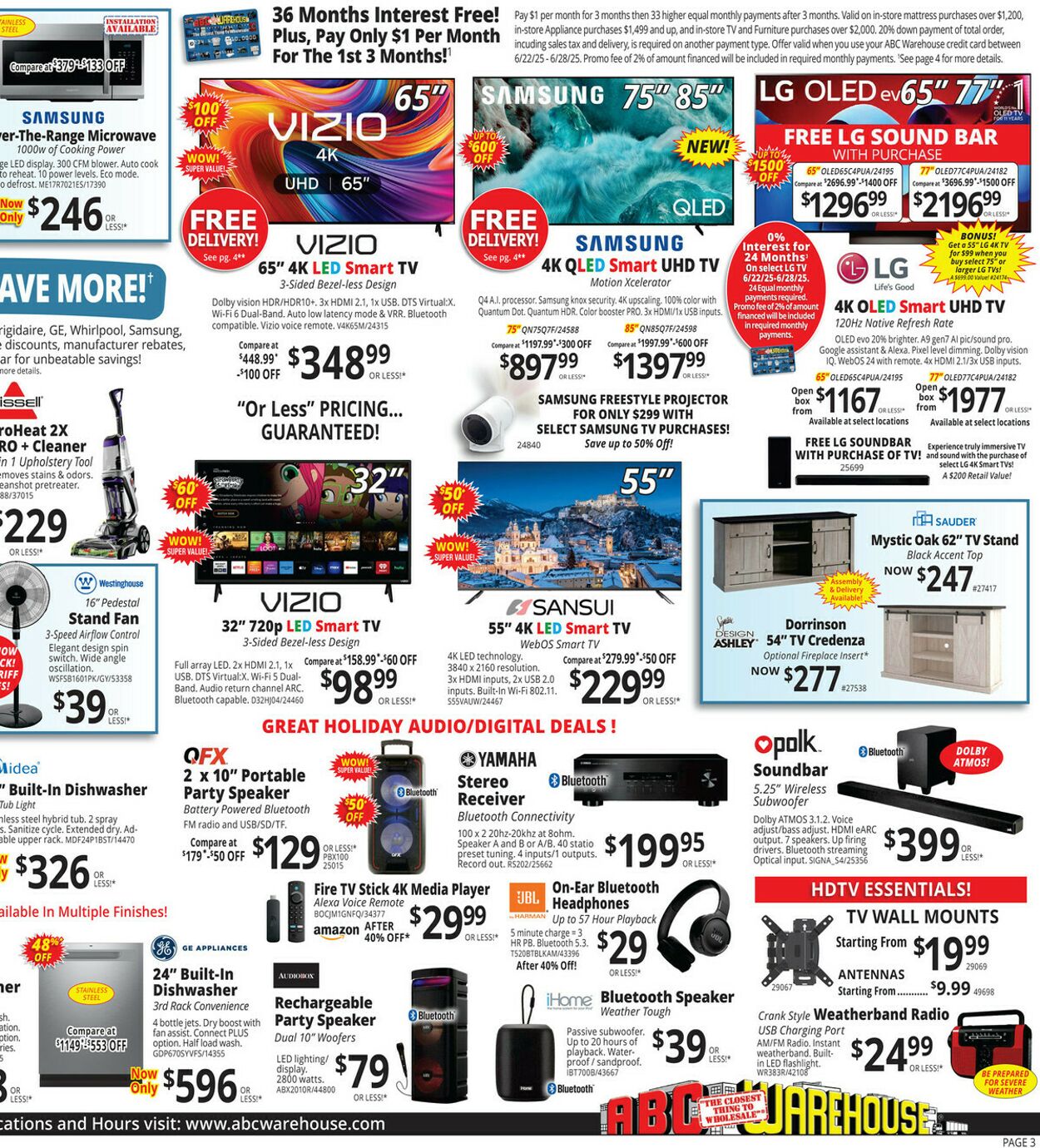Catalogue ABC Warehouse from 06/22/2025