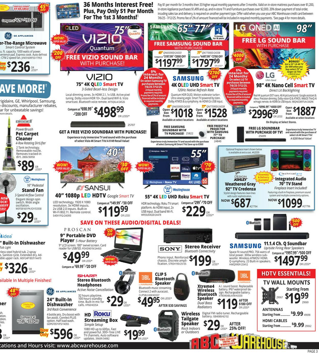 Catalogue ABC Warehouse from 07/06/2025