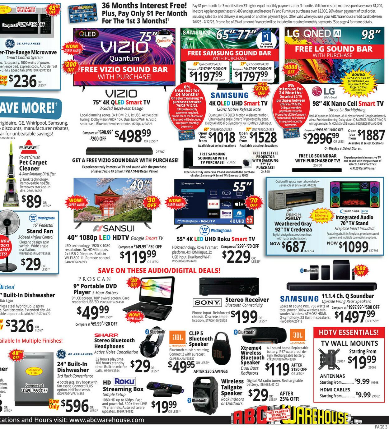 Catalogue ABC Warehouse from 07/06/2025