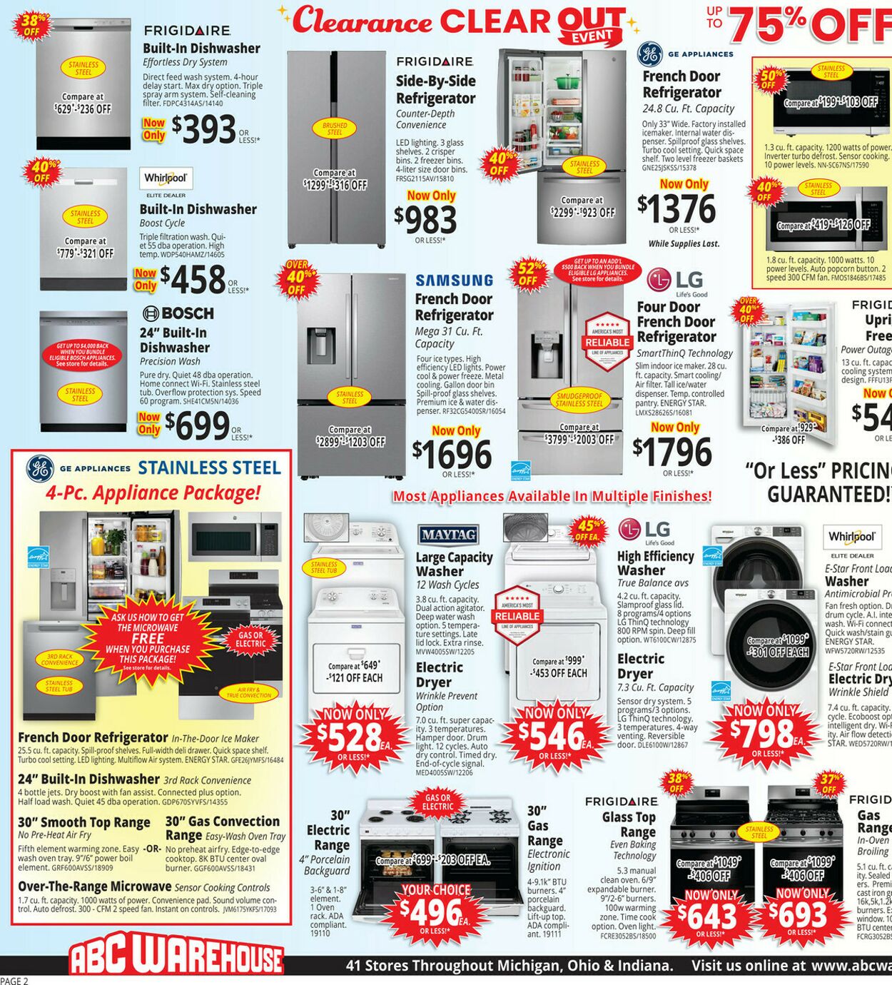 Catalogue ABC Warehouse from 07/27/2025