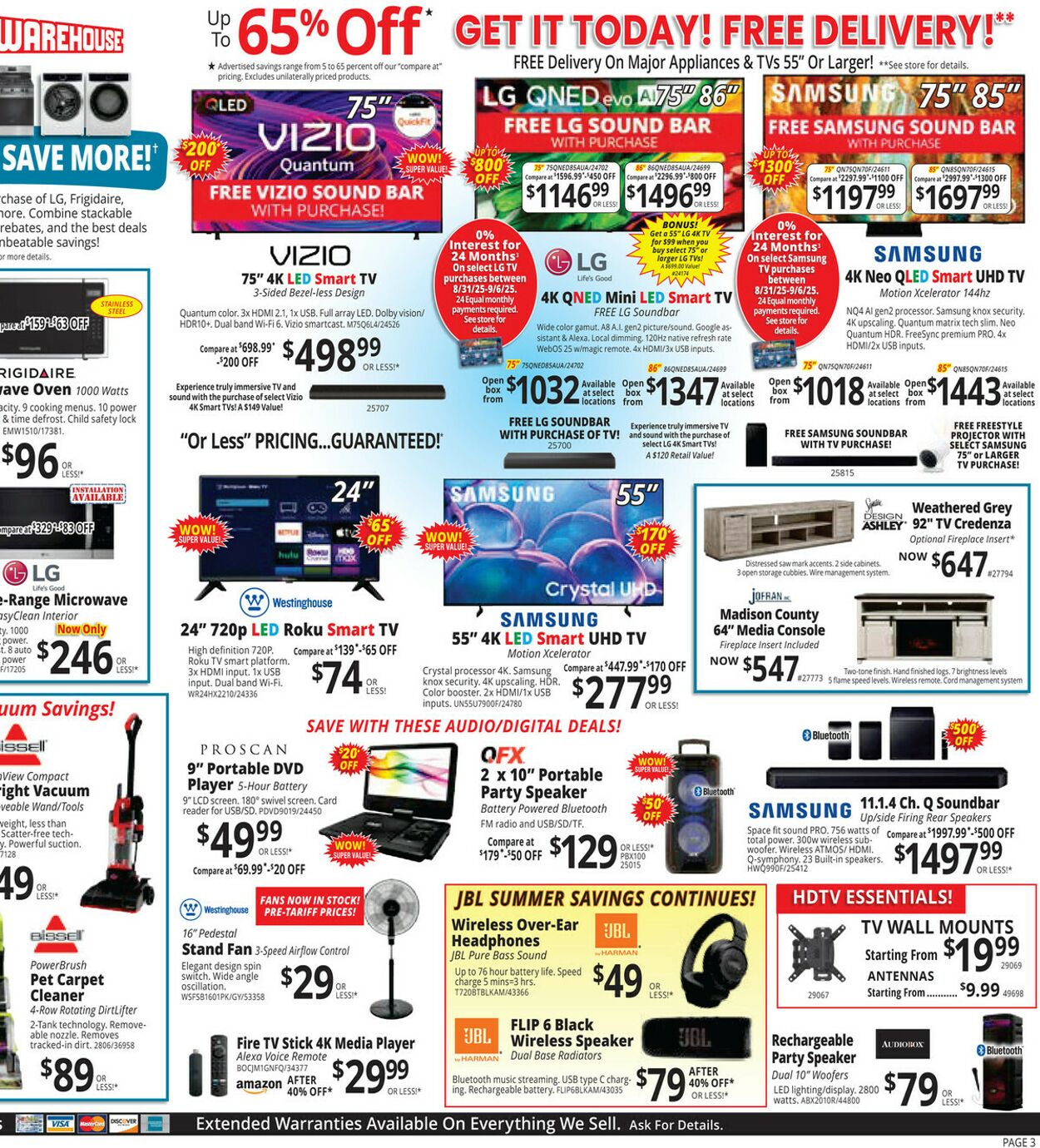 Catalogue ABC Warehouse from 08/31/2025