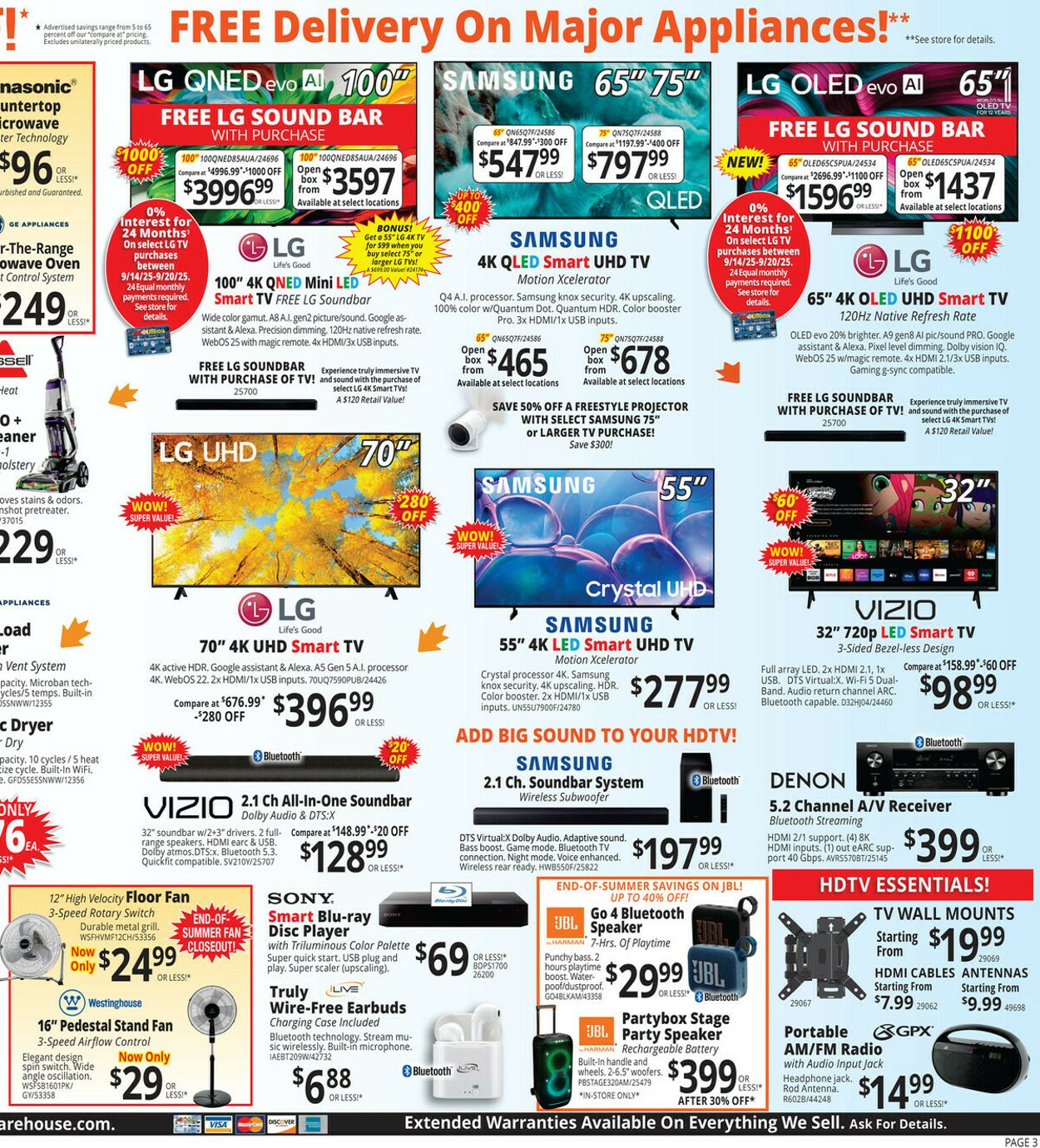 Catalogue ABC Warehouse from 09/14/2025