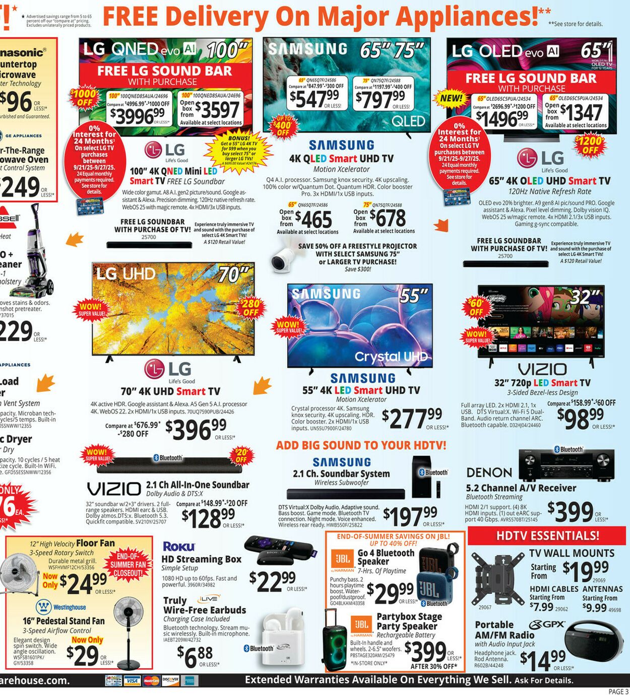 Catalogue ABC Warehouse from 09/21/2025