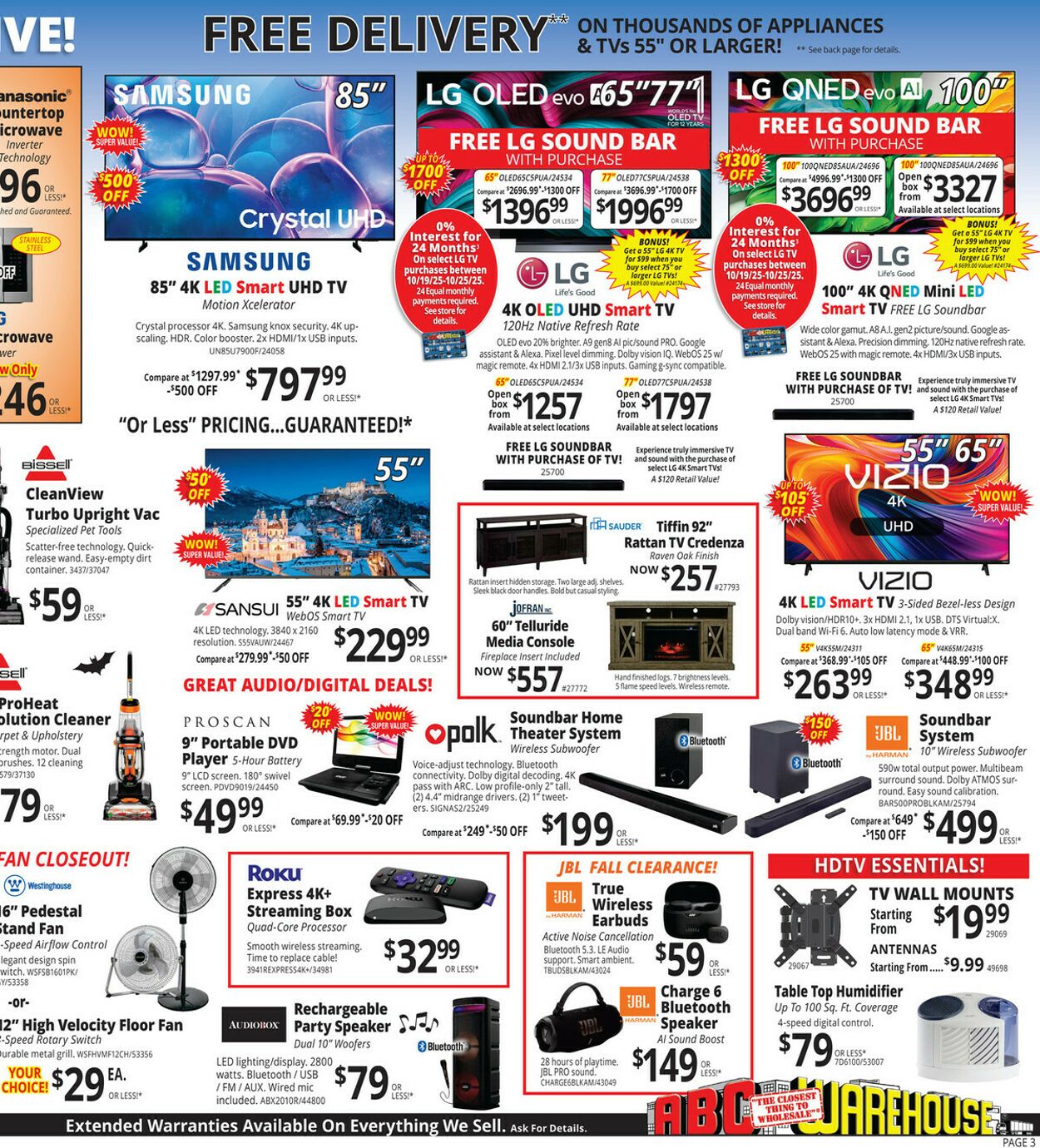 Catalogue ABC Warehouse from 10/19/2025