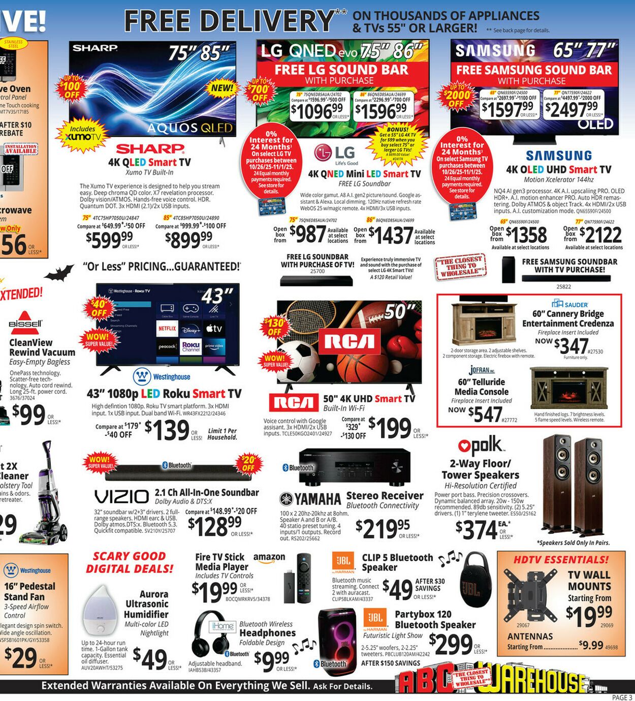 Catalogue ABC Warehouse from 10/26/2025