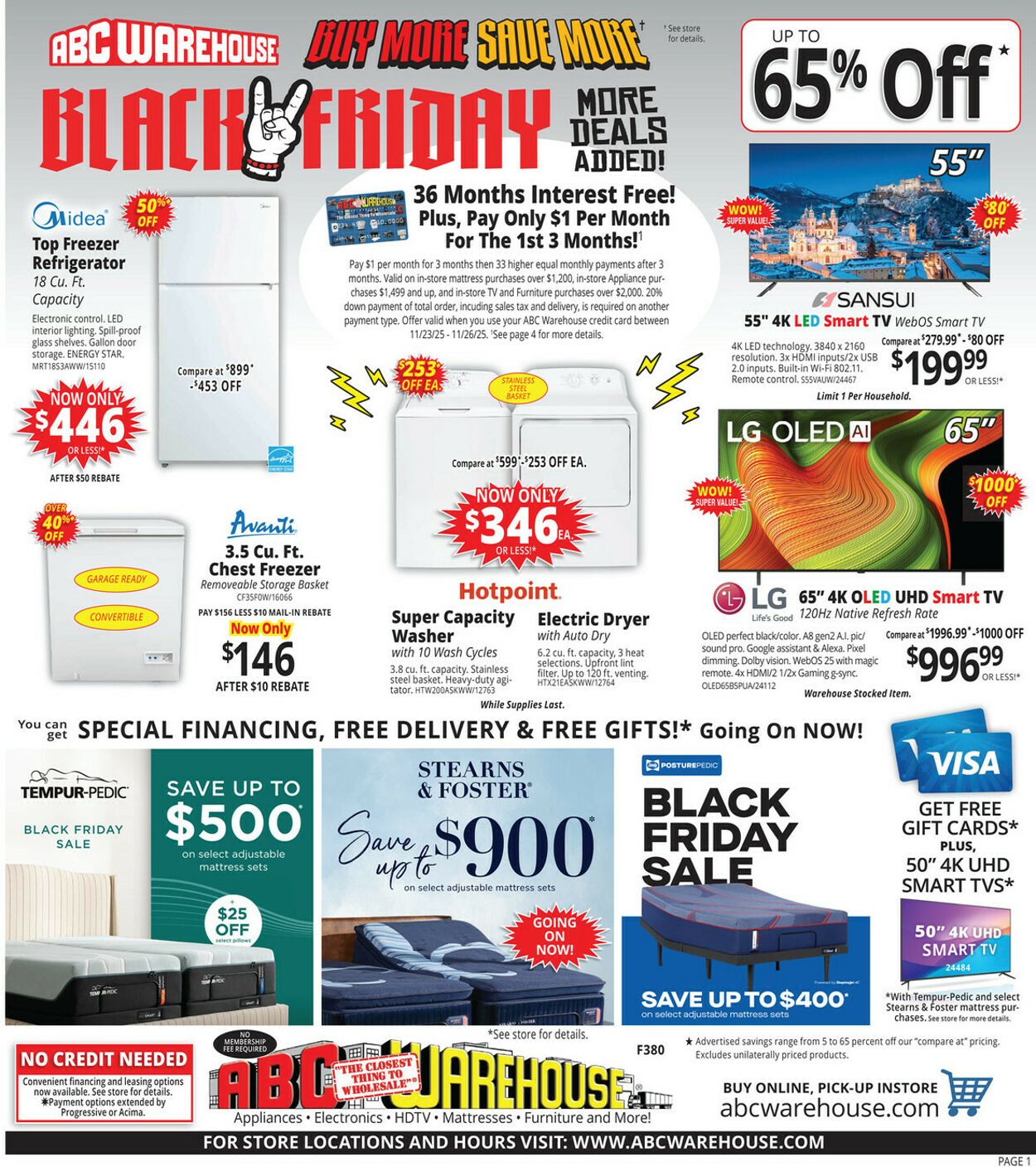 Catalogue ABC Warehouse from 11/23/2025