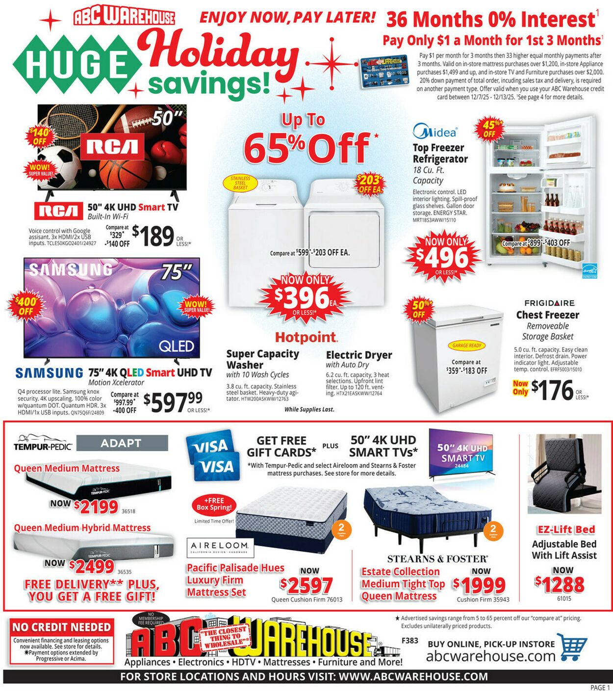 Catalogue ABC Warehouse from 12/07/2025