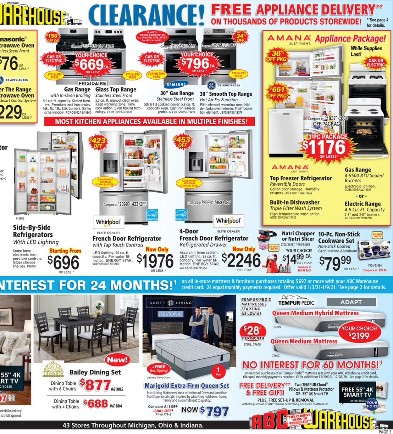 Catalogue ABC Warehouse Winter Clearance 2021 from 01/03/2021