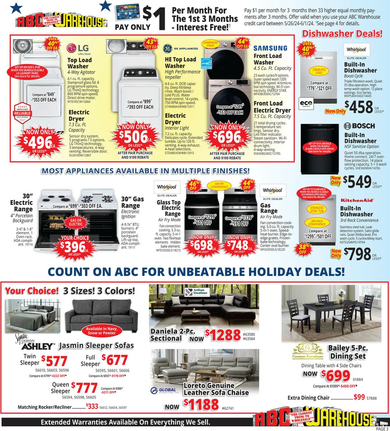 Catalogue ABC Warehouse from 05/26/2024