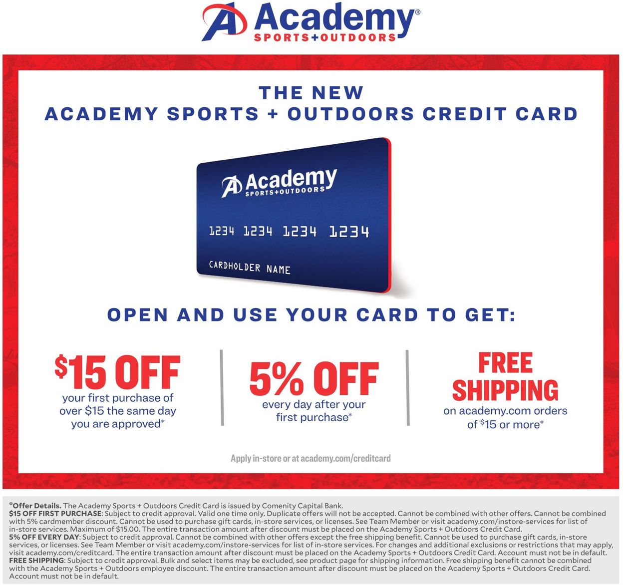 Catalogue Academy Sports from 11/18/2019