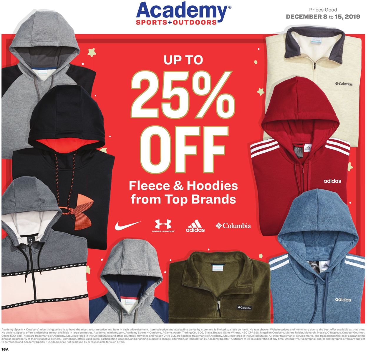 Catalogue Academy Sports from 12/08/2019