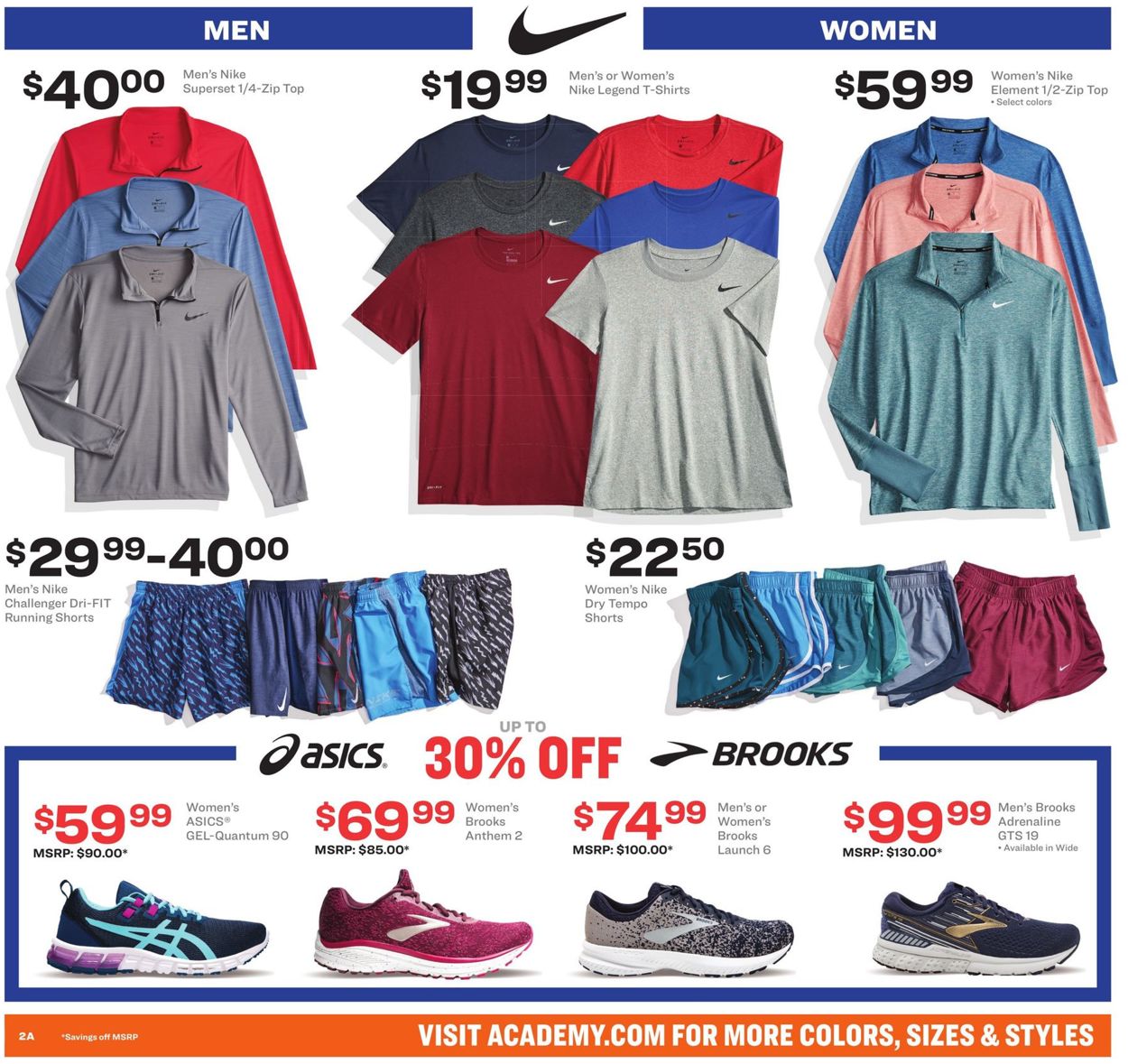Catalogue Academy Sports from 12/26/2019
