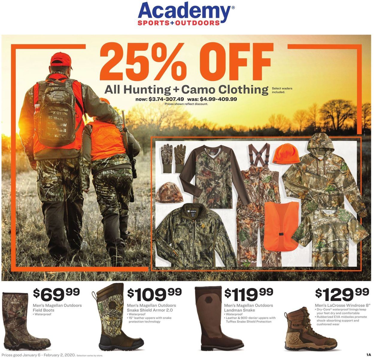 Academy Sports Current weekly ad 01/06 