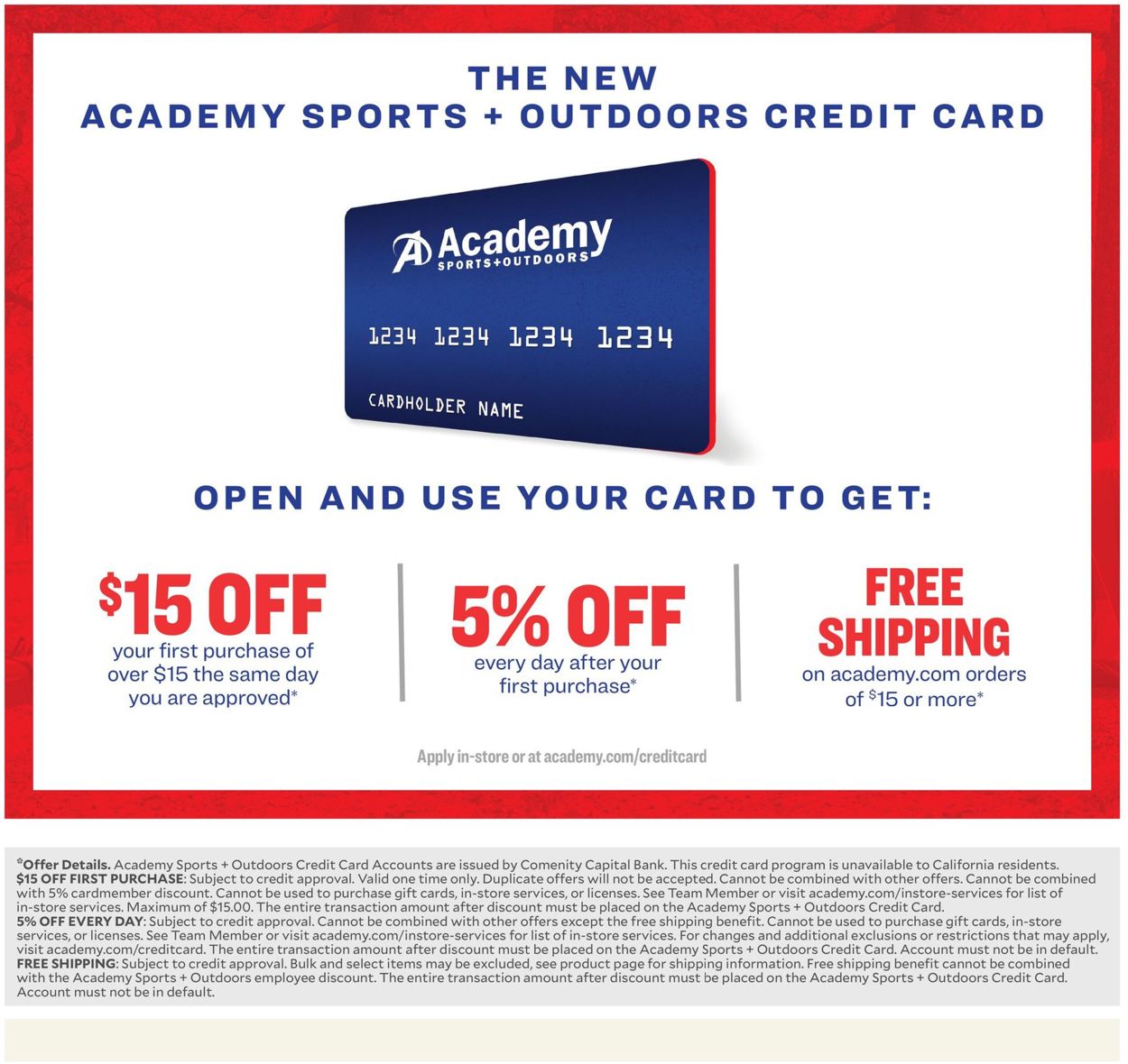 Catalogue Academy Sports from 01/20/2020