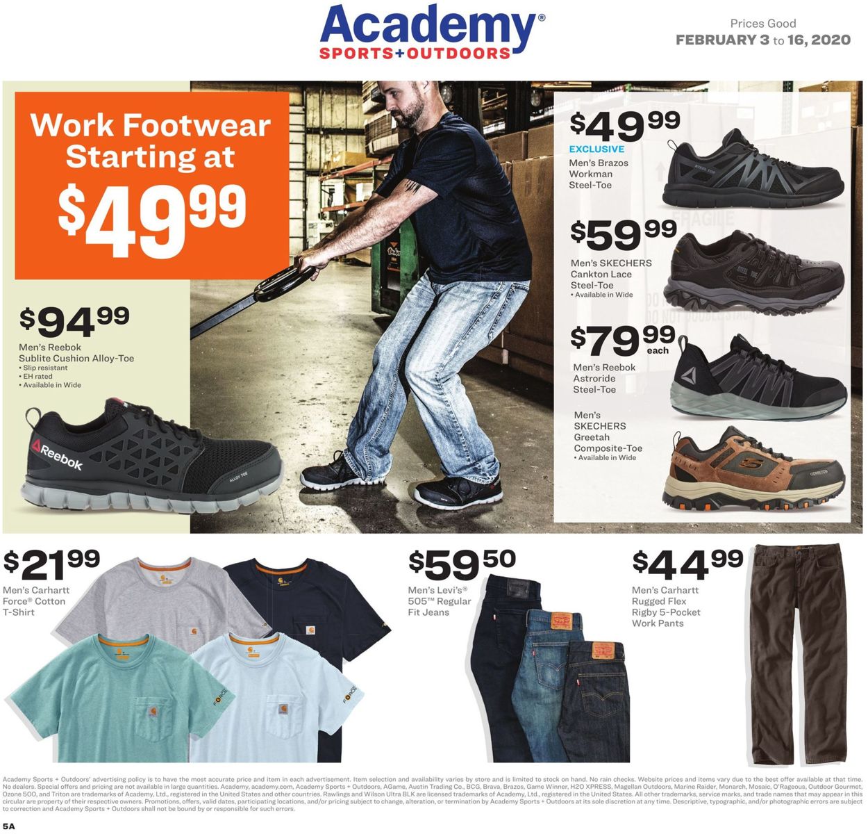 Catalogue Academy Sports from 02/03/2020
