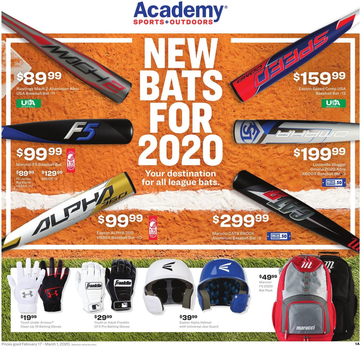 Academy Sports Current weekly ad 02/17 03/01/2020