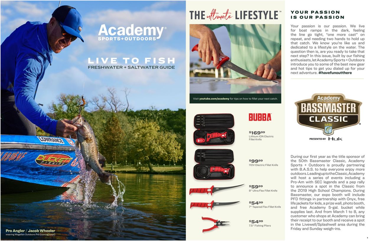 Catalogue Academy Sports from 02/18/2020
