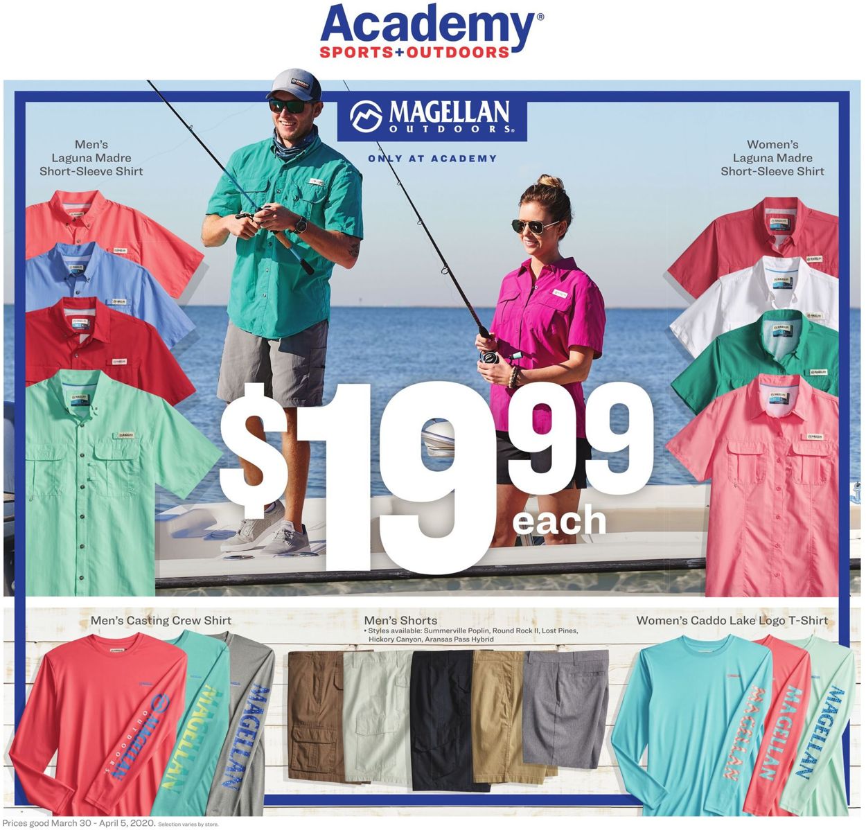 Catalogue Academy Sports from 03/30/2020