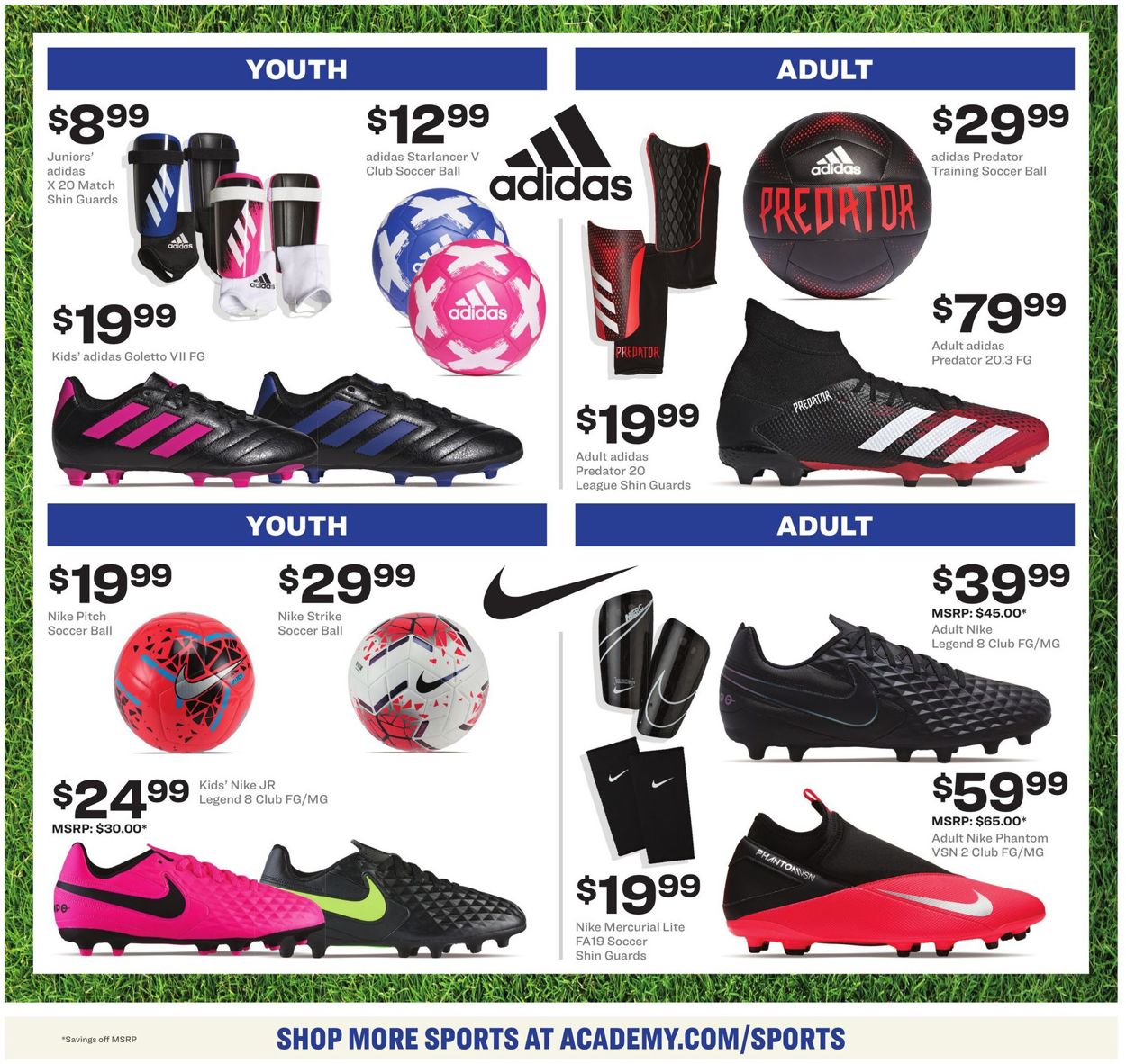 Catalogue Academy Sports from 03/30/2020