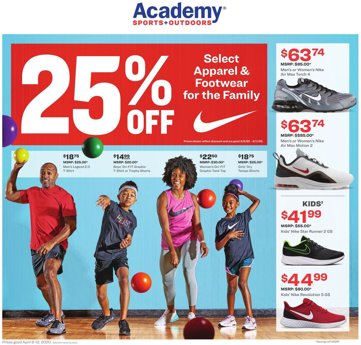 Catalogue Academy Sports from 04/06/2020