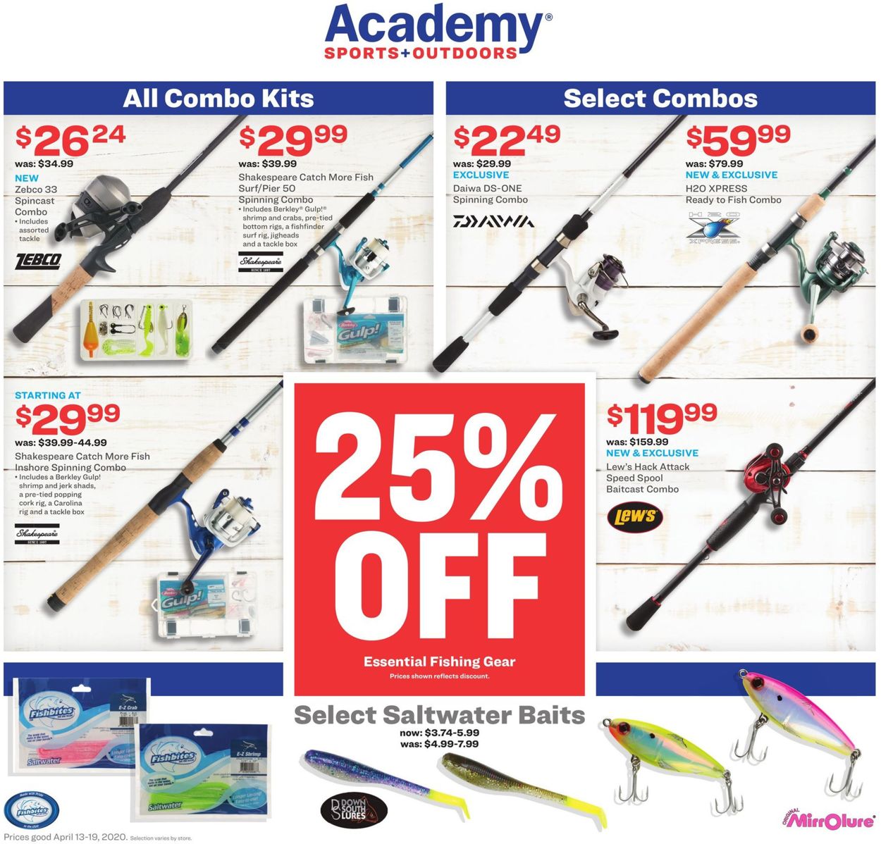 Catalogue Academy Sports from 04/13/2020